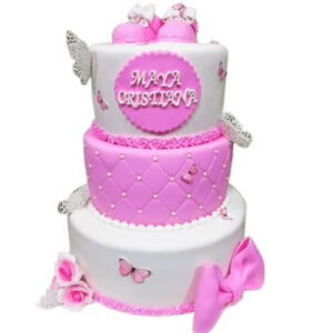 Tort de botez cu botoșei