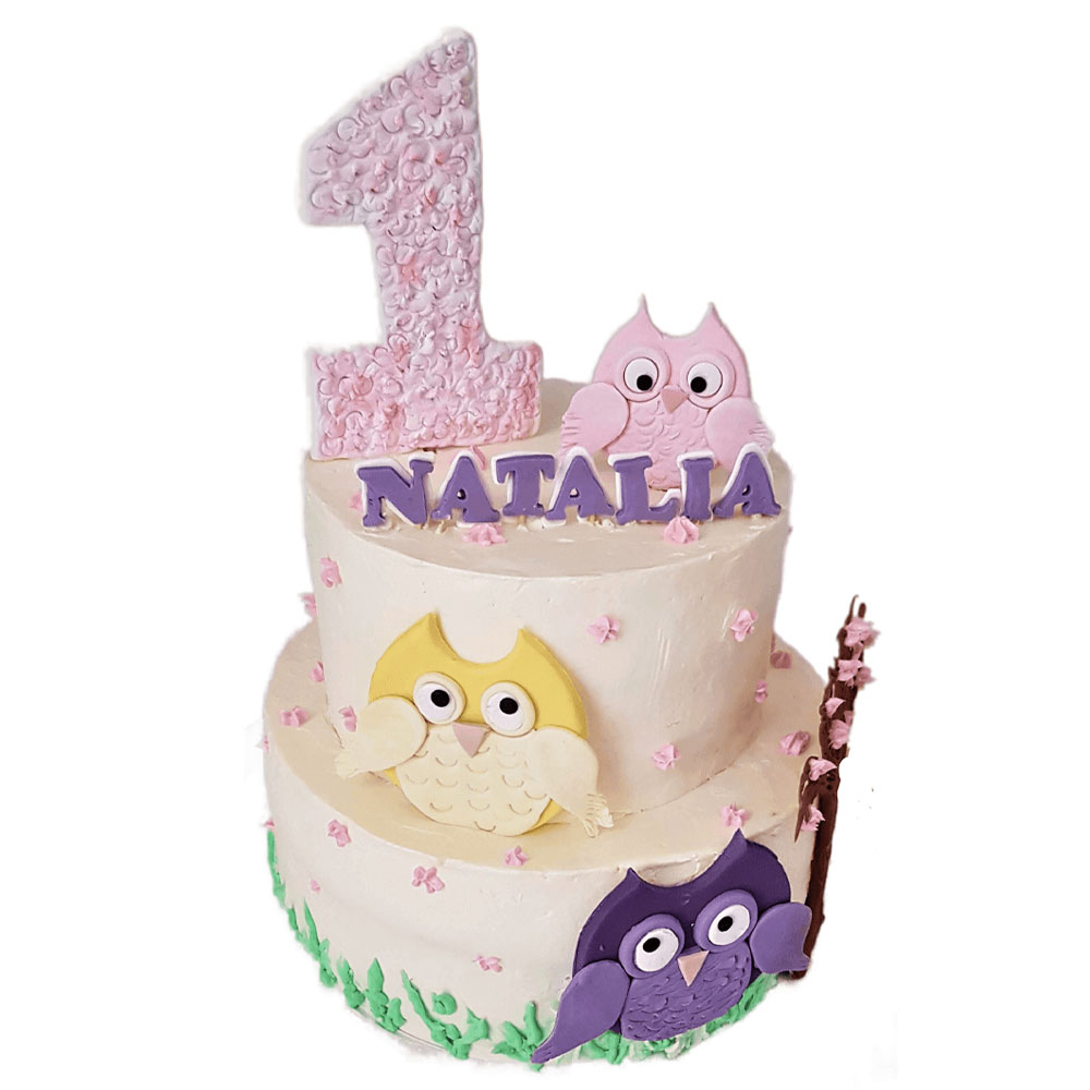 Tort cu bufnițe